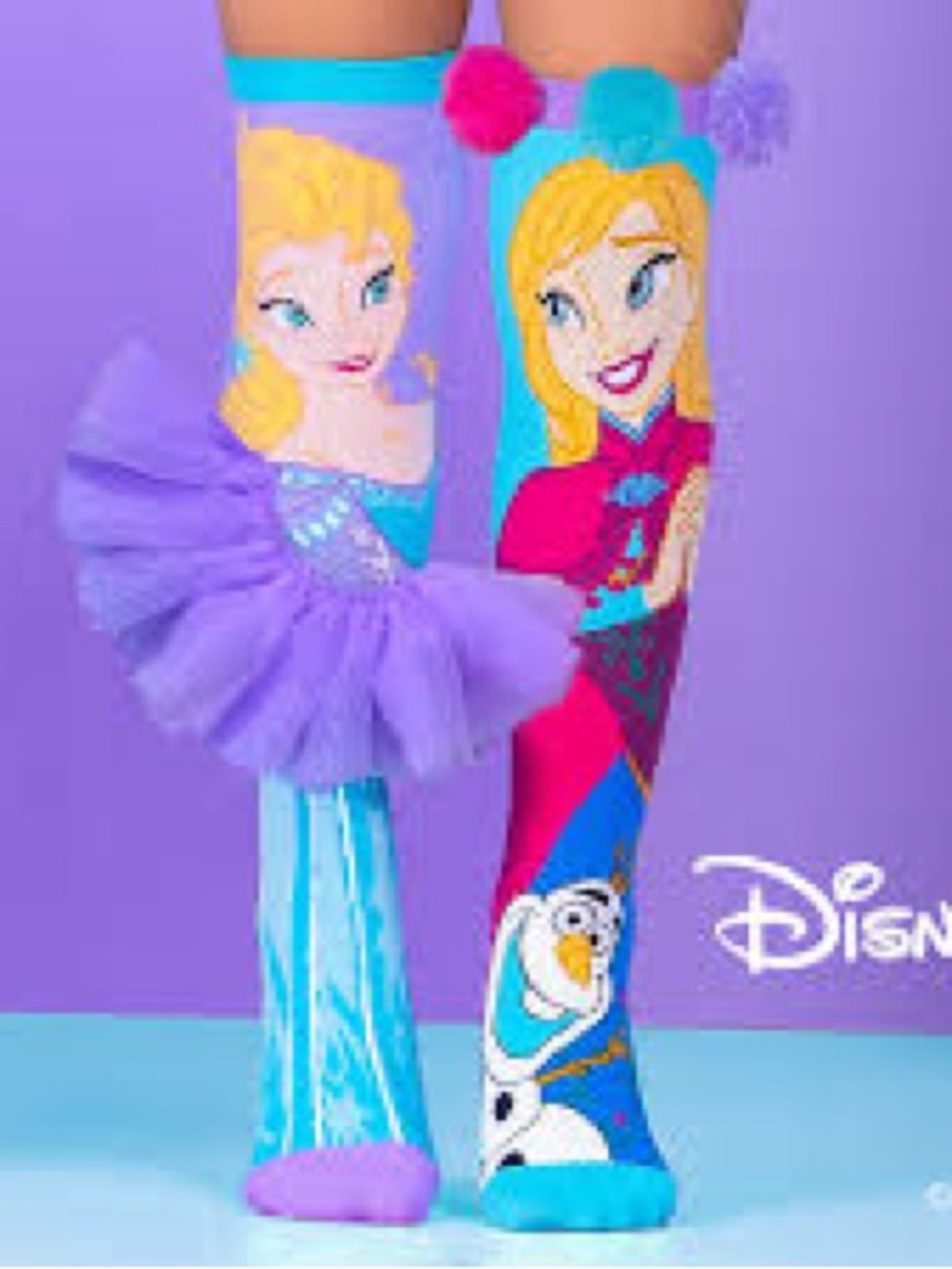 Elsa and Anna frozen long Socks